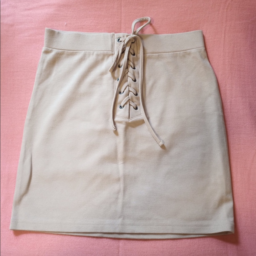 Cream Colored Skirt